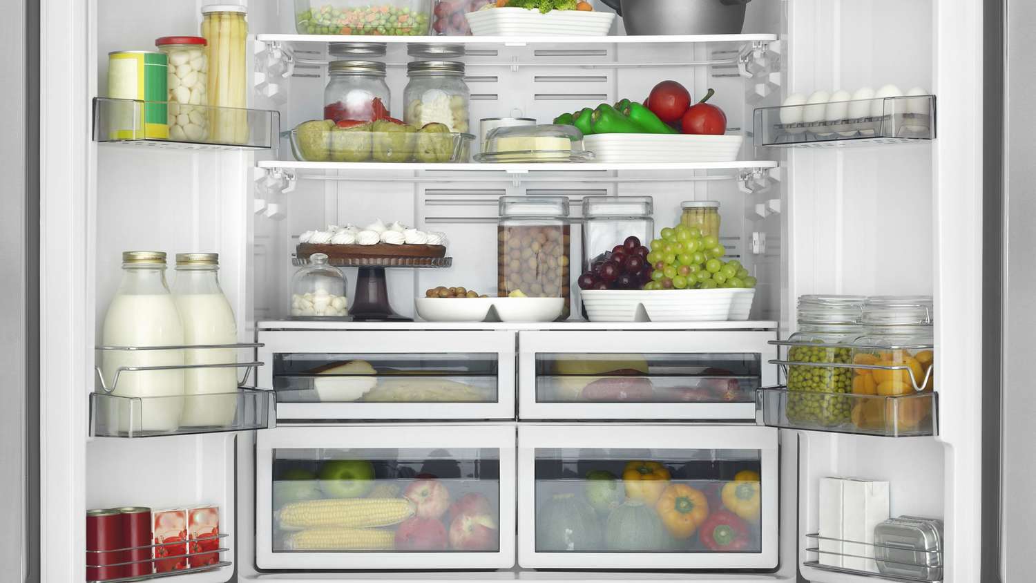 Fresh food compartment warming up